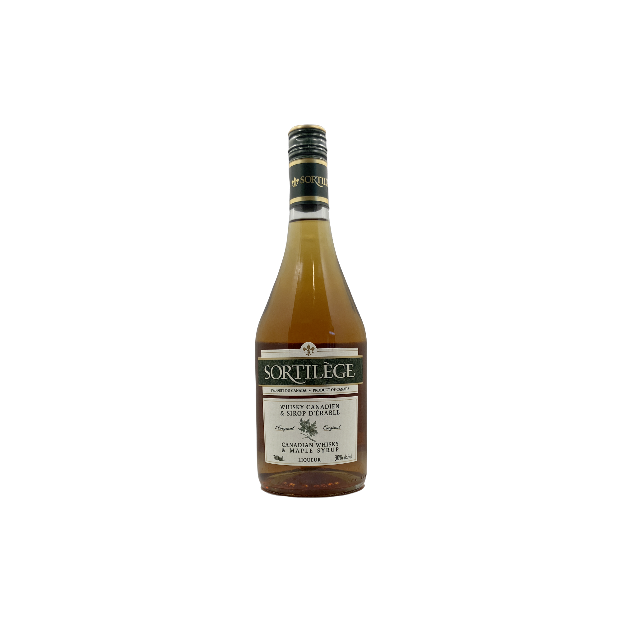 Liqueur de whisky canadien au sirop d'érable Sortilège 700 ml - 30°