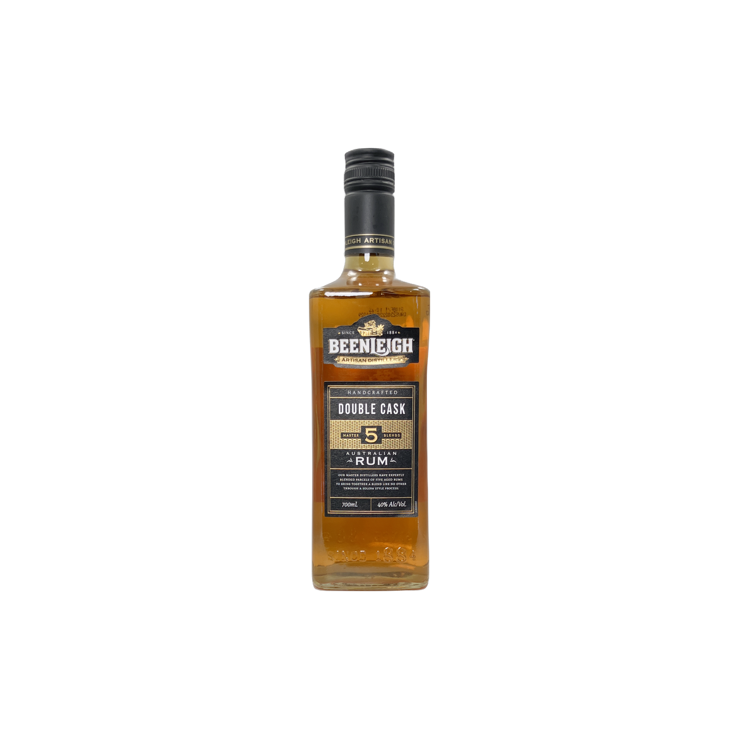 Beenleigh Double Cask 5 yo Rum 40% 700ml