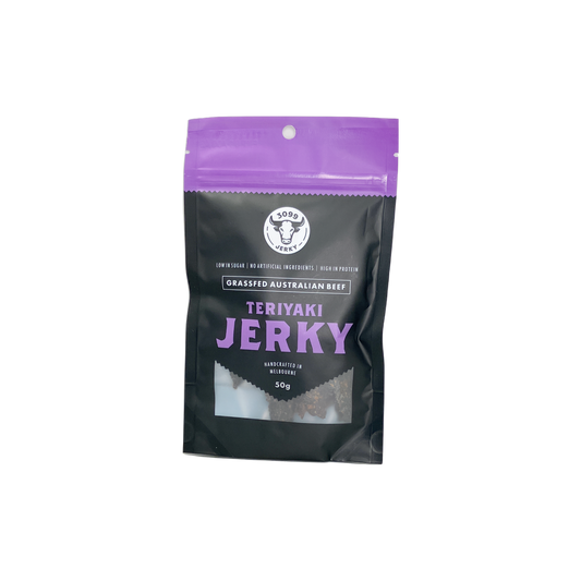 3099 Beef Jerky Teriyaki 50gm