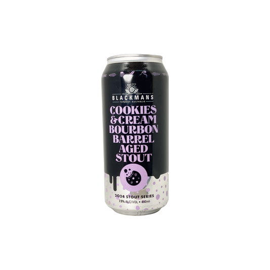 Blackman's Cookies & Cream Bourbon Barrel Aged Stout 440ml