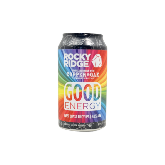 Rocky Ridge Good Energy West Coast Juicy IPA 375ml