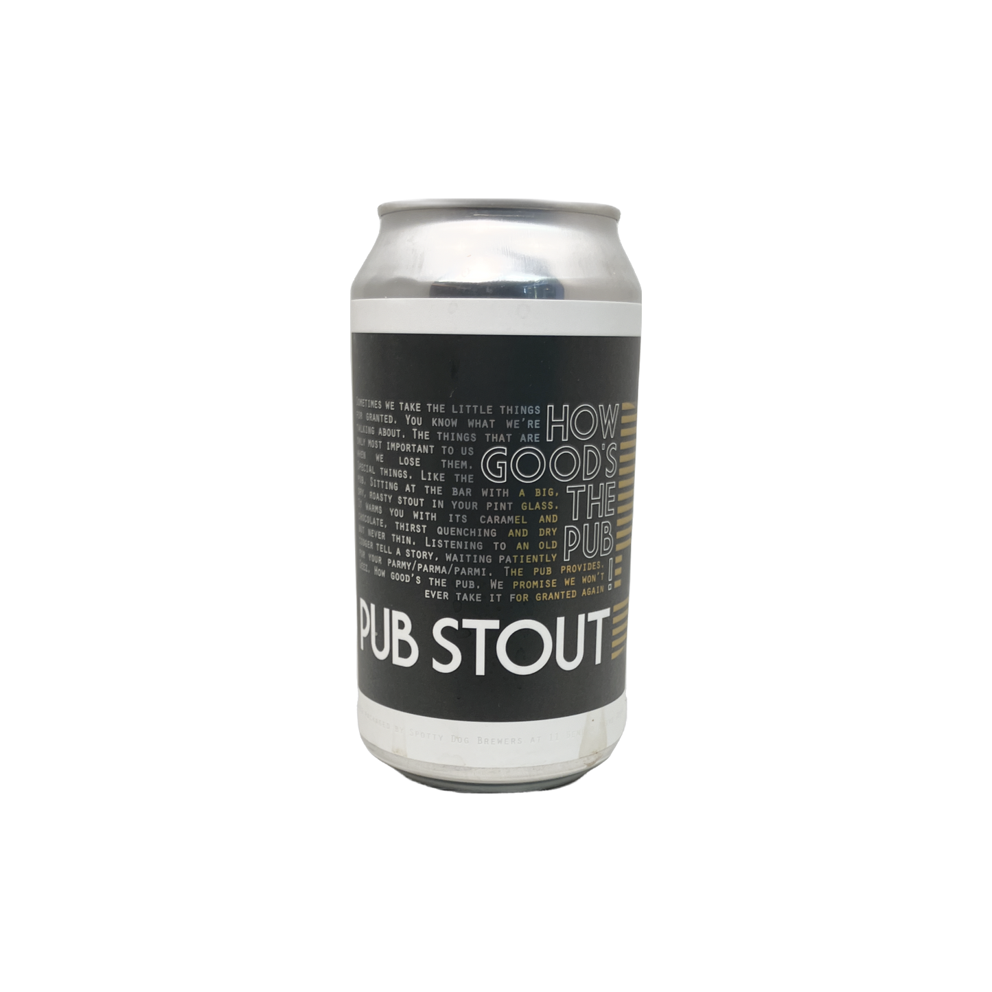 Spotty Dog Pub Stout 375ml