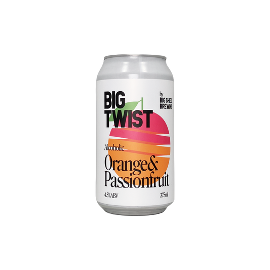 Big Shed Big Twist Orange & Passionfruit 375ml