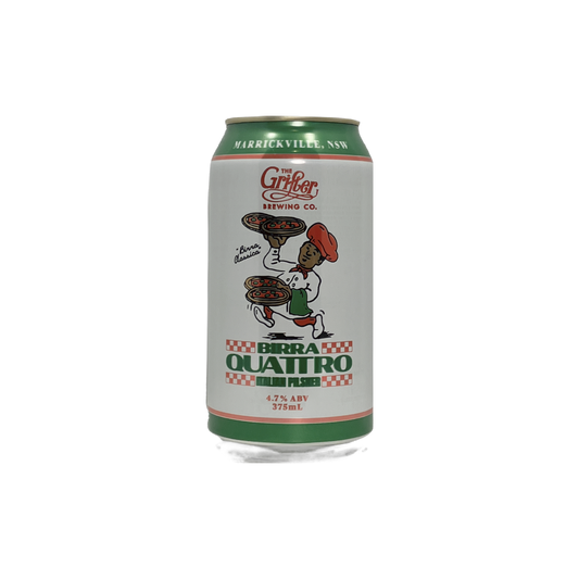 Grifter Birra Quattro Italian Pilsner 375ml