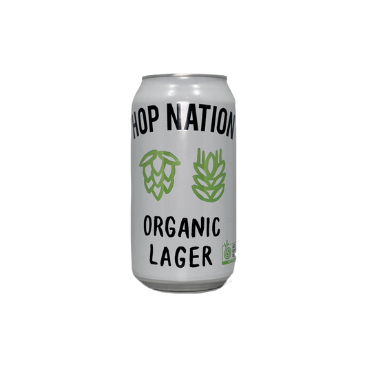 Hop Nation Organic Lager 375ml