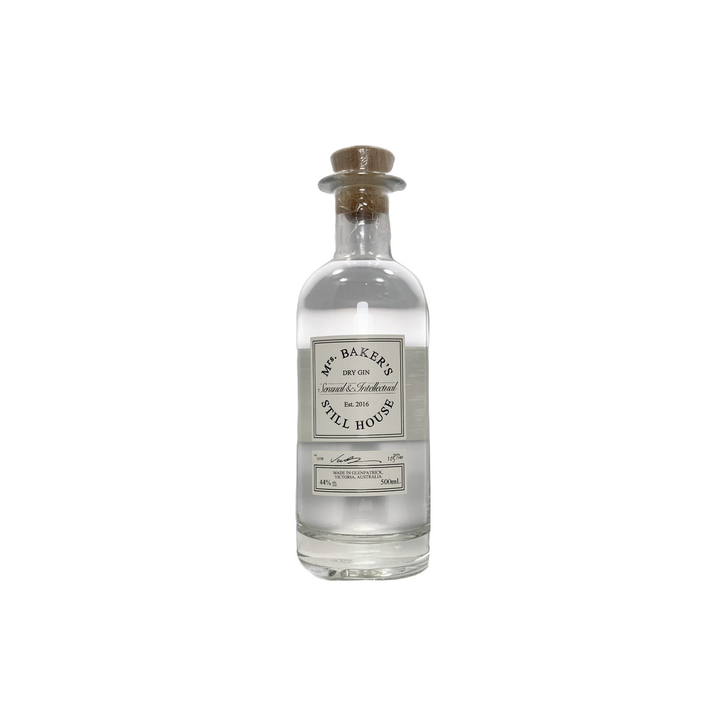 Mrs Baker's Still House Sensual & Intelletual Dry Gin 500ml