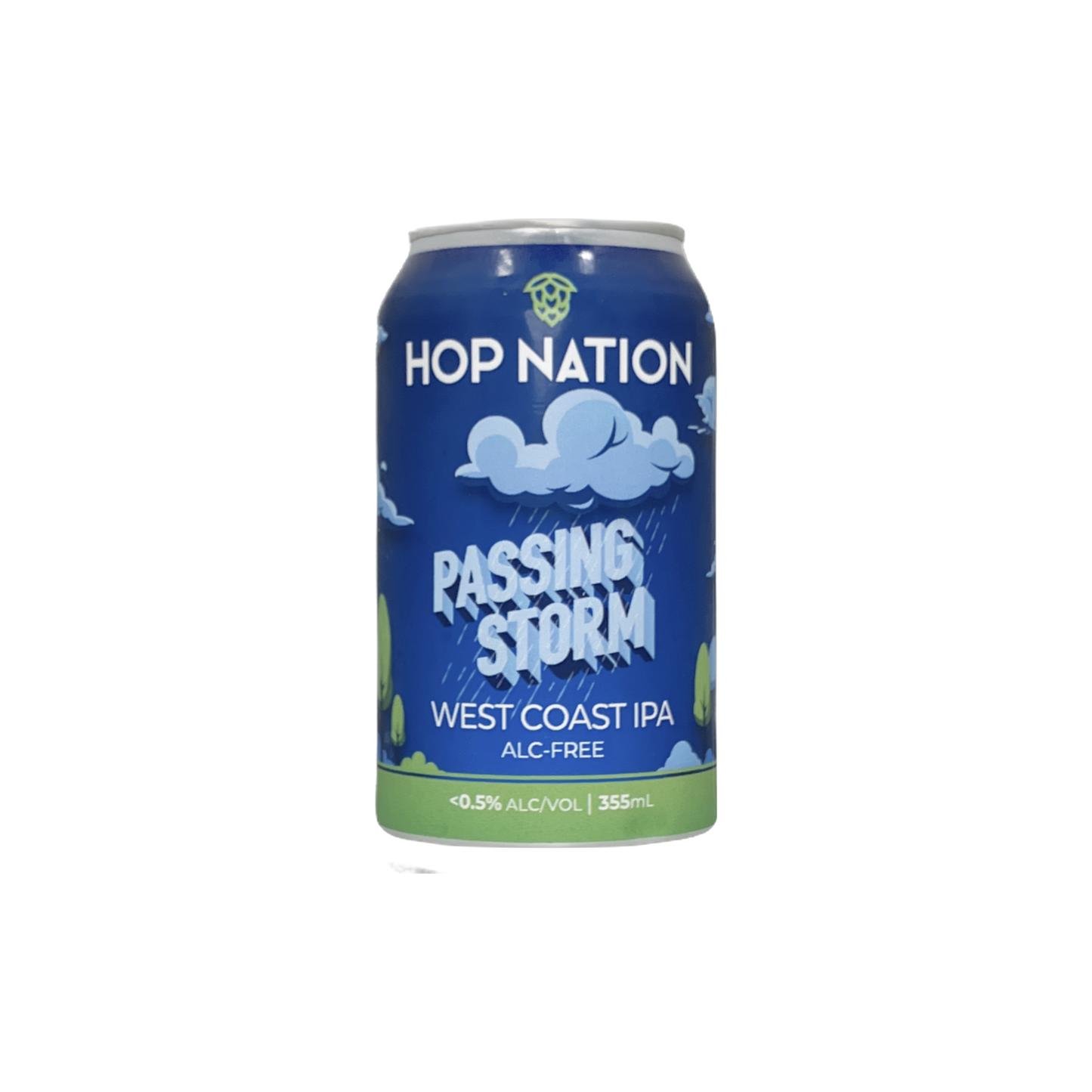 Hop Nation Passing Storm Non-Alcoholic West Coast IPA 355ml