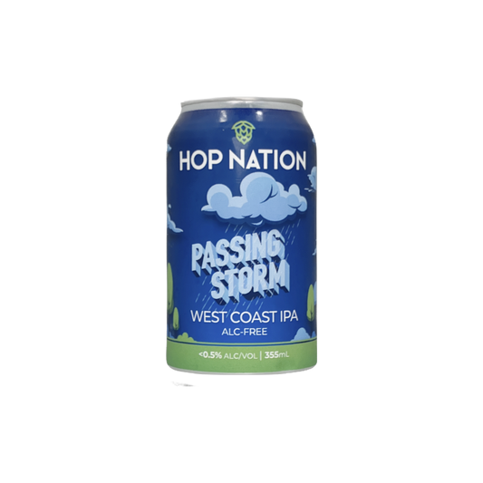 Hop Nation Passing Storm Non-Alcoholic West Coast IPA 355ml
