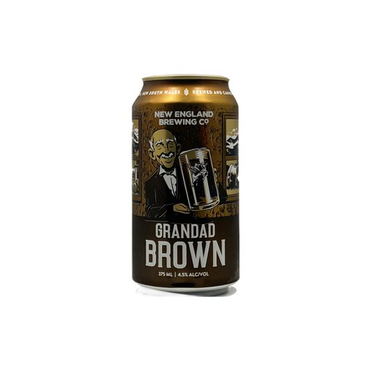 New England Brewing Grandad Brown Ale 375ml