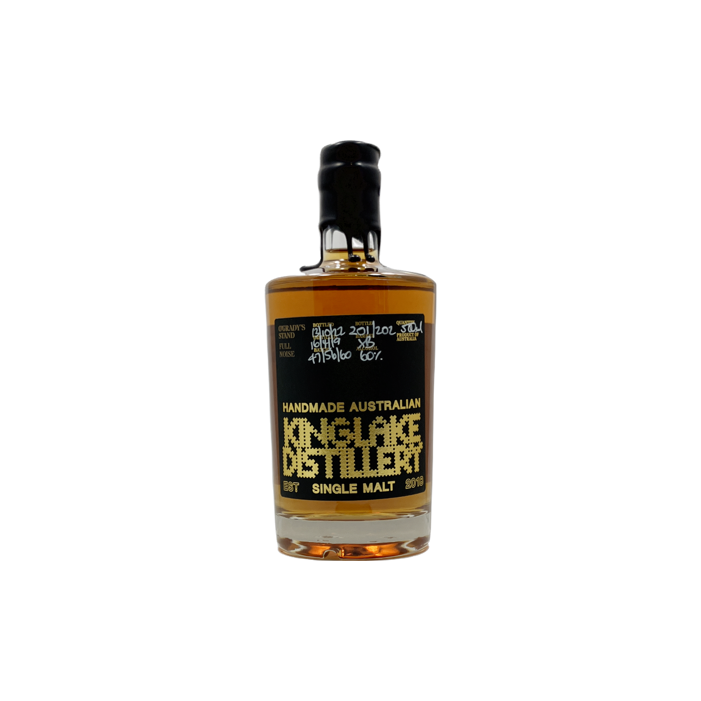 Kinglake Cask Strength Single Malt Whisky 60% 500ml