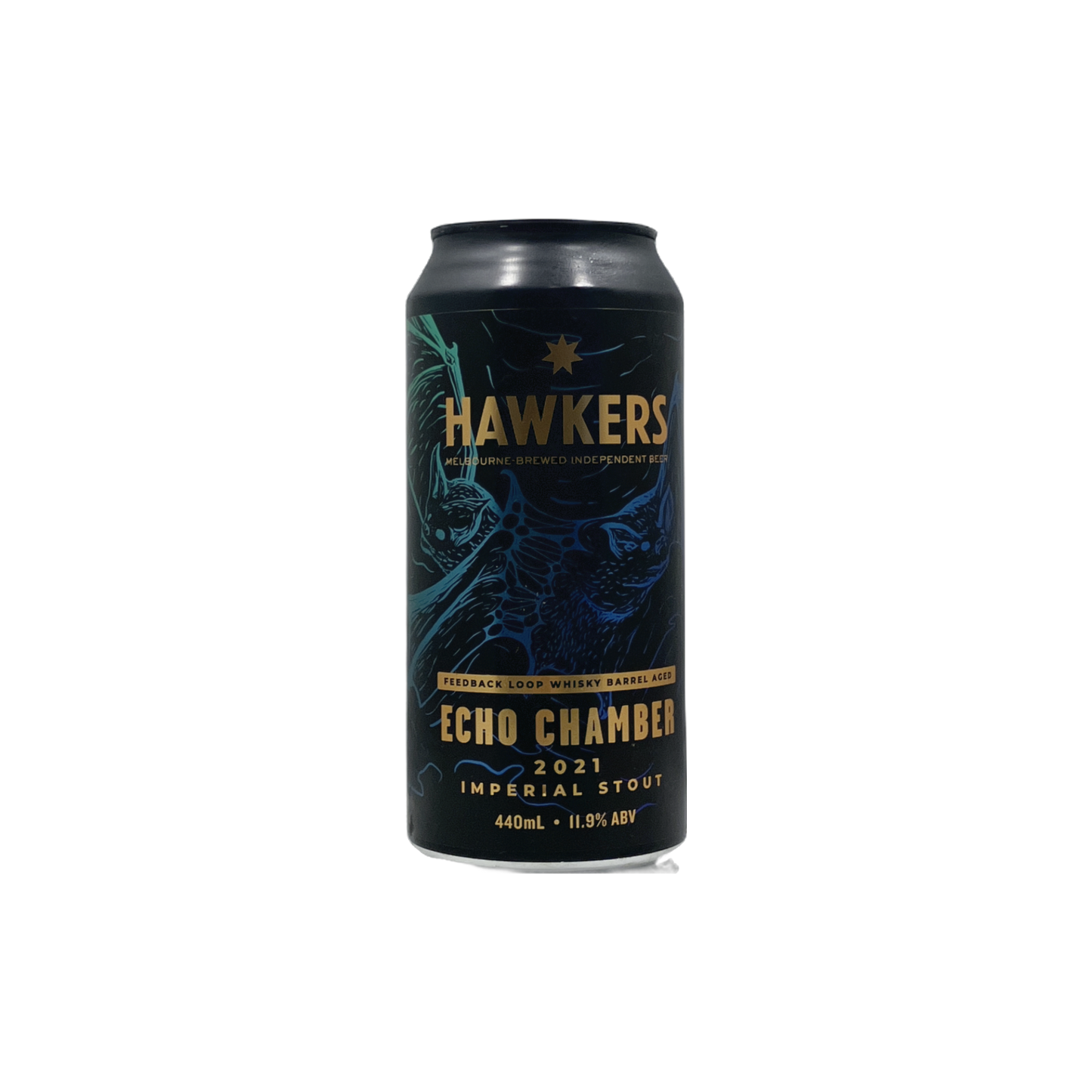 Hawkers Echo Chamber Feedback Loop Whisky Barrel Aged Imperial Stout 2021 440ml