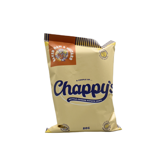 Chappy's Chips Baked Ham & Mustard 80g